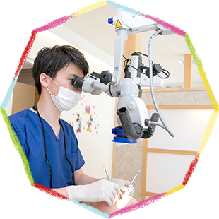 マイクロスコープ・歯科用CTを完備