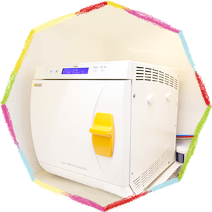 徹底した滅菌システム